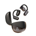 Wireless Earbuds Open Ear Earhooks Headphones Air Conduction Headphones LED Power Display Earphones Sport Bluetooth 5.3 Headphones (Black)
